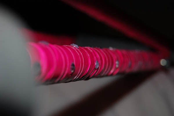 Pink rhinestone crutches. Photo copyright: Katie Brown, http://downtownkatiebrown.blogspot.ca/